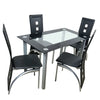 Tempered Glass Dining Set