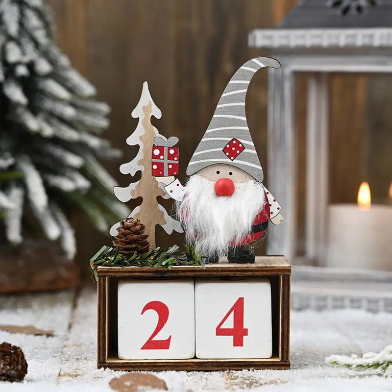 Santa Claus Advent Ornaments