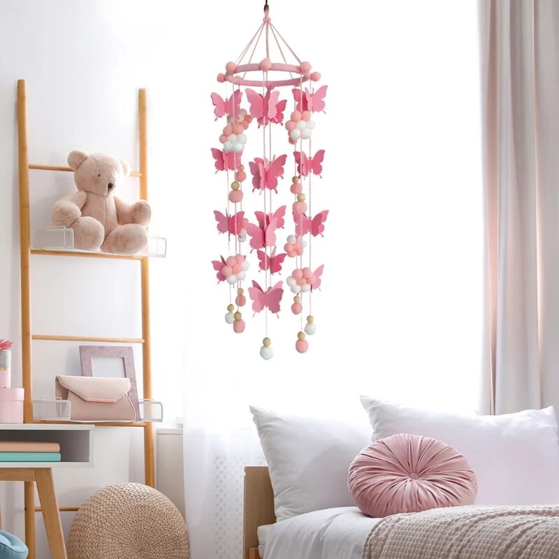 Butterfly Hair Ball Chime