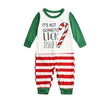 Christmas Family Matching Candy Cane Pajama Set