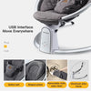 Adjustable Bluetooth Baby Swing: Smart Sleep Companion