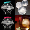 2/4/6Pcs Ice Ball Maker with Funnel Spherical Ice Cube Maker for Party Bar Whiskey Cocktail Cold Drinks Round Ice Mould