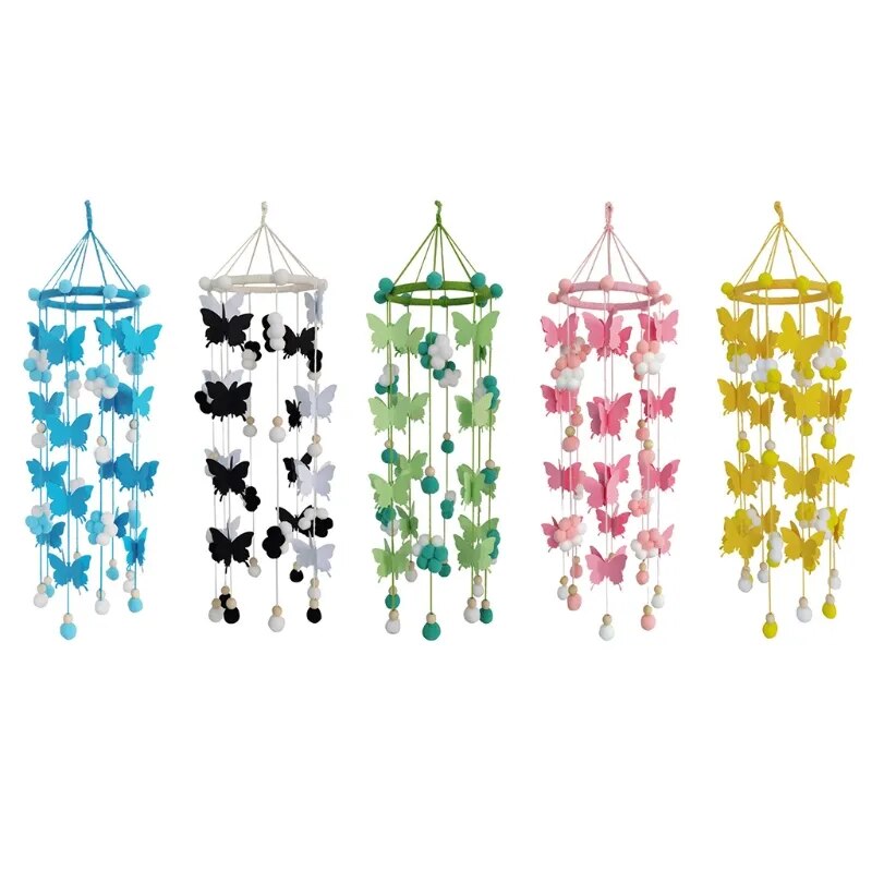 Butterfly Hair Ball Chime