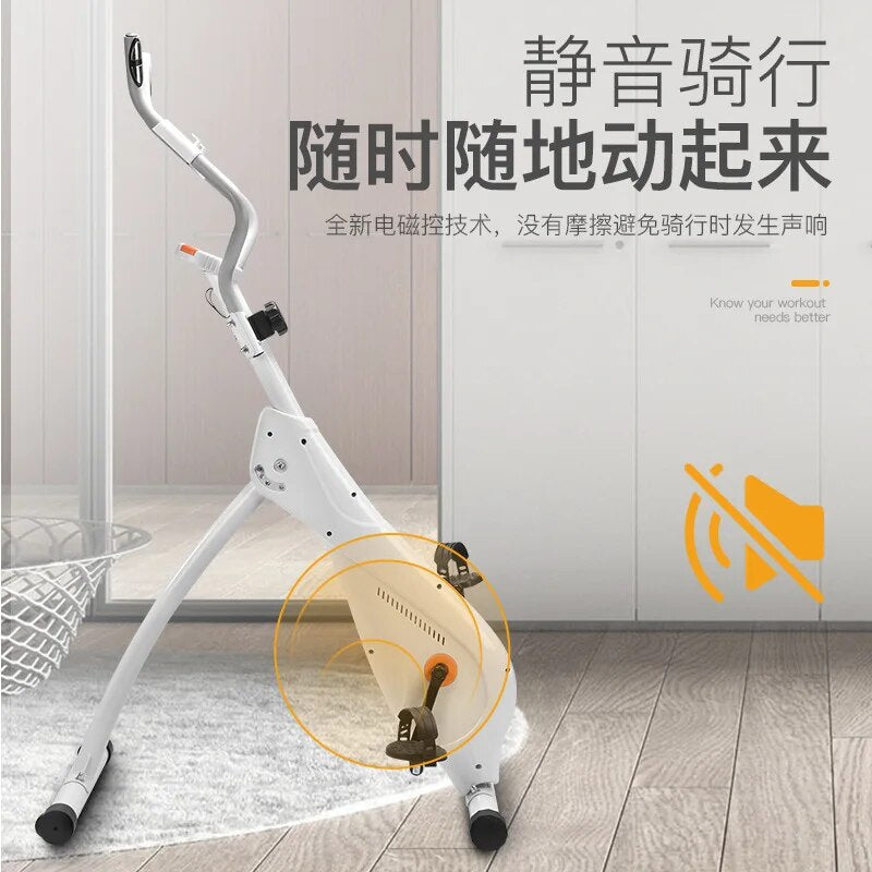 Gym Equipment Home X-BIKE Magnetron Men's And Women's Sports Fitness Room Ultra-Quiet Foldable Spinning Bike