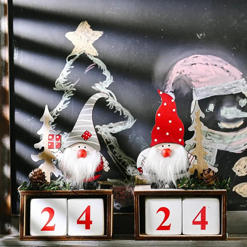 Santa Claus Advent Ornaments