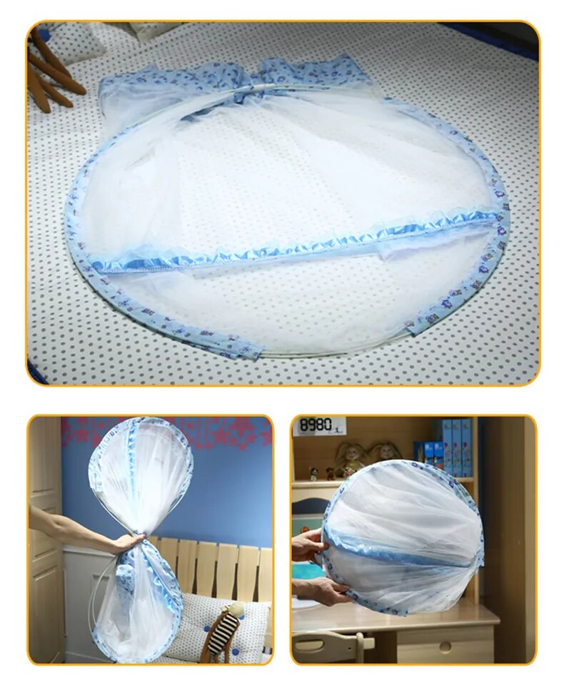 Foldable Baby Bed Tent with Mosquito Net