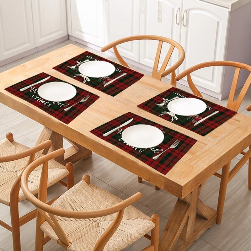 Festive Holiday Table Mat