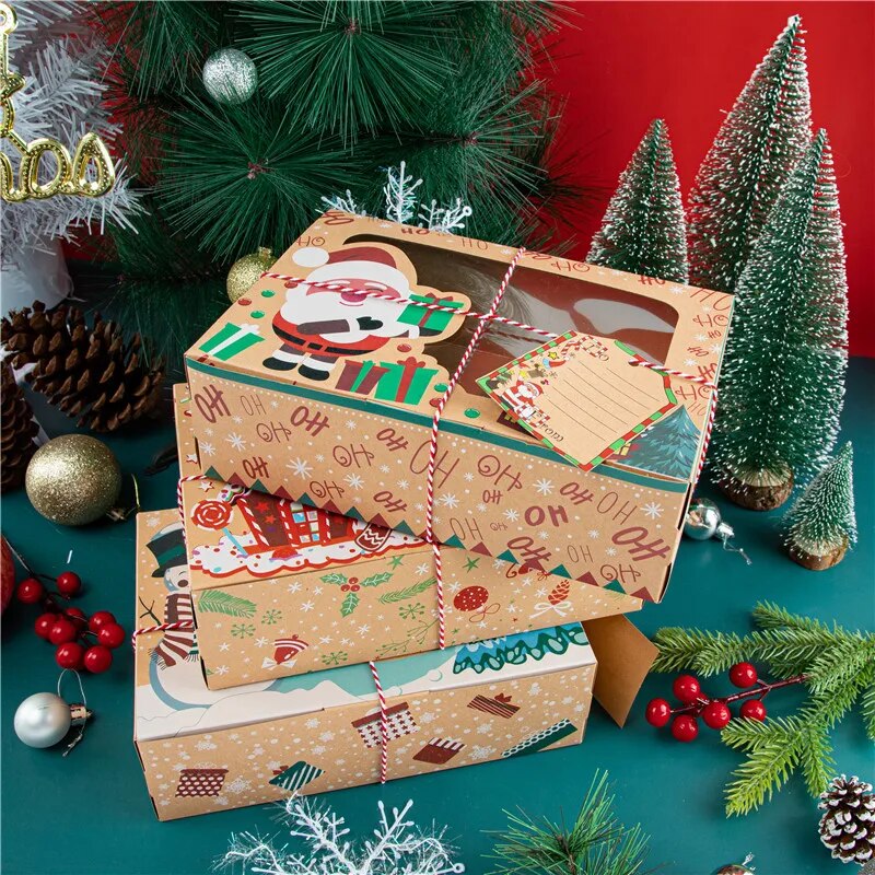 Festive Christmas Paper Boxes