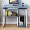 Sleek Metal Workstation Desk