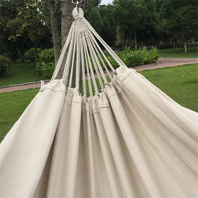 Boho Fringe Double Hammock