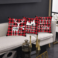 Festive Santa Elk Pillowcase