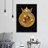 Bitcoin Galaxy Wall Art