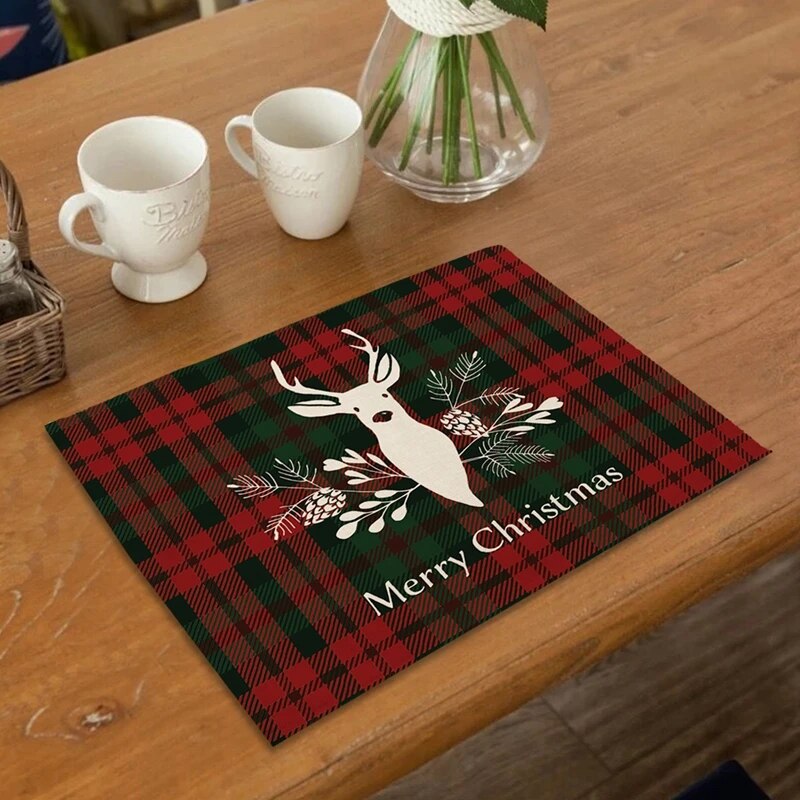 Festive Holiday Table Mat