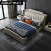 Genuine Leather Modern Design Bed