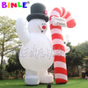 Glowing Snowman Inflatable