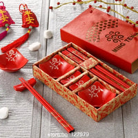 Chinese Style Ceramic Tableware Set