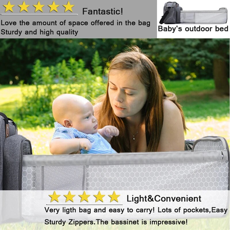 TravelNest Baby Crib Bag