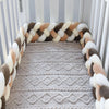 Braided Baby Bed Bumper: CozyKnot