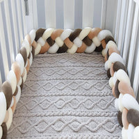 Braided Baby Bed Bumper: CozyKnot