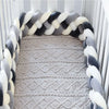 Braided Baby Bed Bumper: CozyKnot