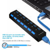 USB 3.0 Power Hub: Expand Ports for Macbook Pro, PC, Laptop.