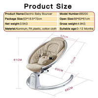 Adjustable Bluetooth Baby Swing: Smart Sleep Companion