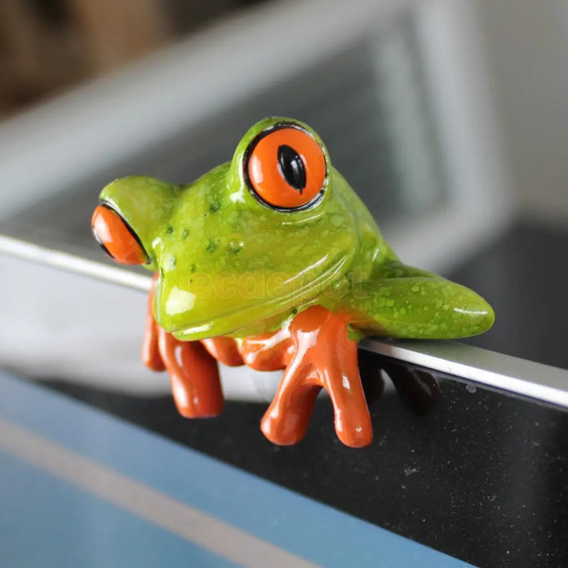 Funny Frog Miniatures Decor