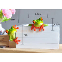 Funny Frog Miniatures Decor