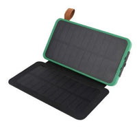 Foldable Solar Panel Power Bank - 10000mAh