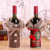 Santa Wine Bottle Cover: Festive Joy for Wine Bottles