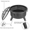 26" Outdoor Steel Fire Bowl