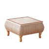 Bamboo Rattan Storage Coffee Table