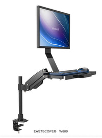 ErgoMount Sit-Stand Monitor and Keyboard Holder