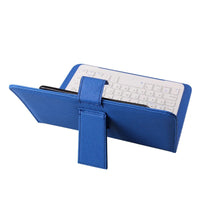 Wireless Leather Keyboard Case for Mobile Devices