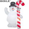 Glowing Snowman Inflatable