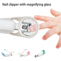 Foldable Baby Nail Clipper with Magnifier