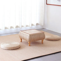 Bamboo Rattan Storage Coffee Table