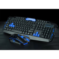 Waterproof Wireless Keyboard and Mouse Combo for Gaming and Multimedia