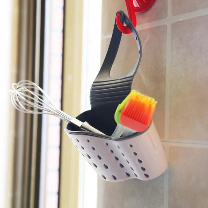 Kitchen Suction Cup Storage Rack