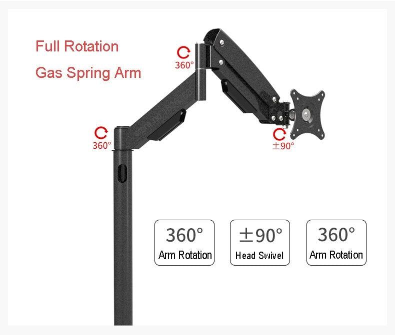 Heavy Duty LCD Monitor Floor Stand