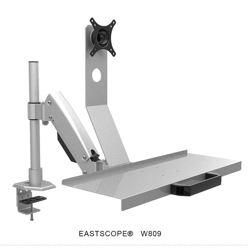 ErgoMount Sit-Stand Monitor and Keyboard Holder