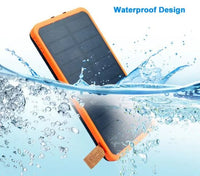 Foldable Solar Panel Power Bank - 10000mAh