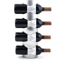 Wall-mounted Stainless Steel Wine Rack