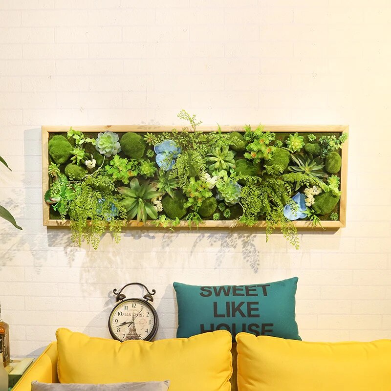 Green Plant Wall DÃ©cor