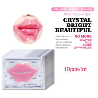 Crystal Collagen Lip Plumper Mask - 10pcs