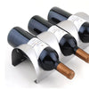 Wall-mounted Stainless Steel Wine Rack