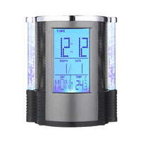 Digital Pen Holder Alarm Clock