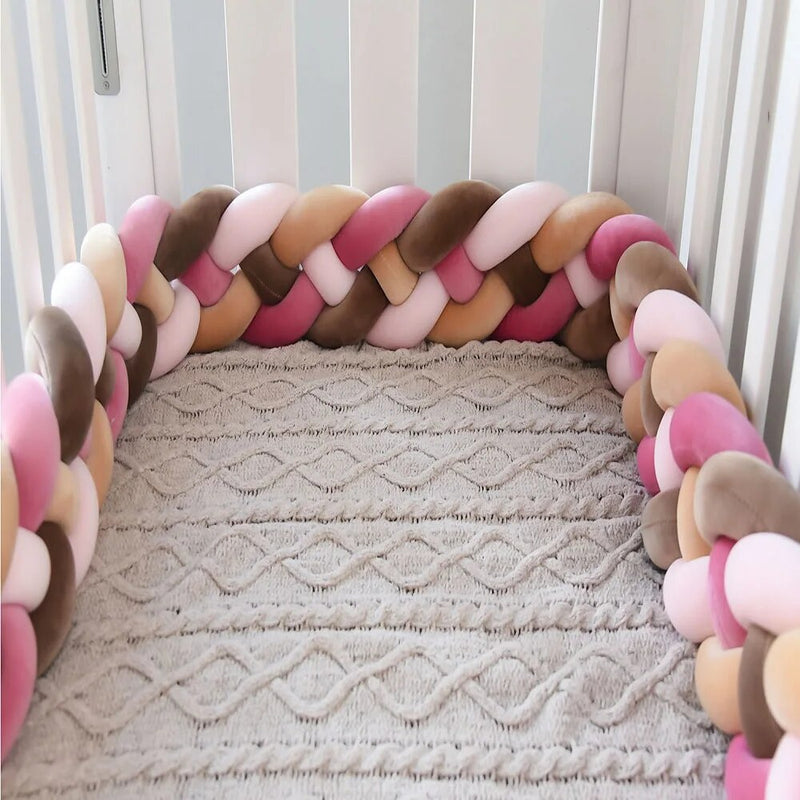 Braided Baby Bed Bumper