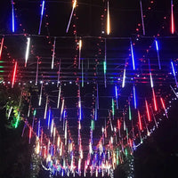 30/50cm Outdoor Meteor Shower Rain 8 Tubes LED String Lights Waterproof Christmas Lights for Tree New Year Wedding Party Decor