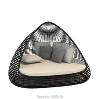 Rust-Proof Rattan Outdoor Daybed